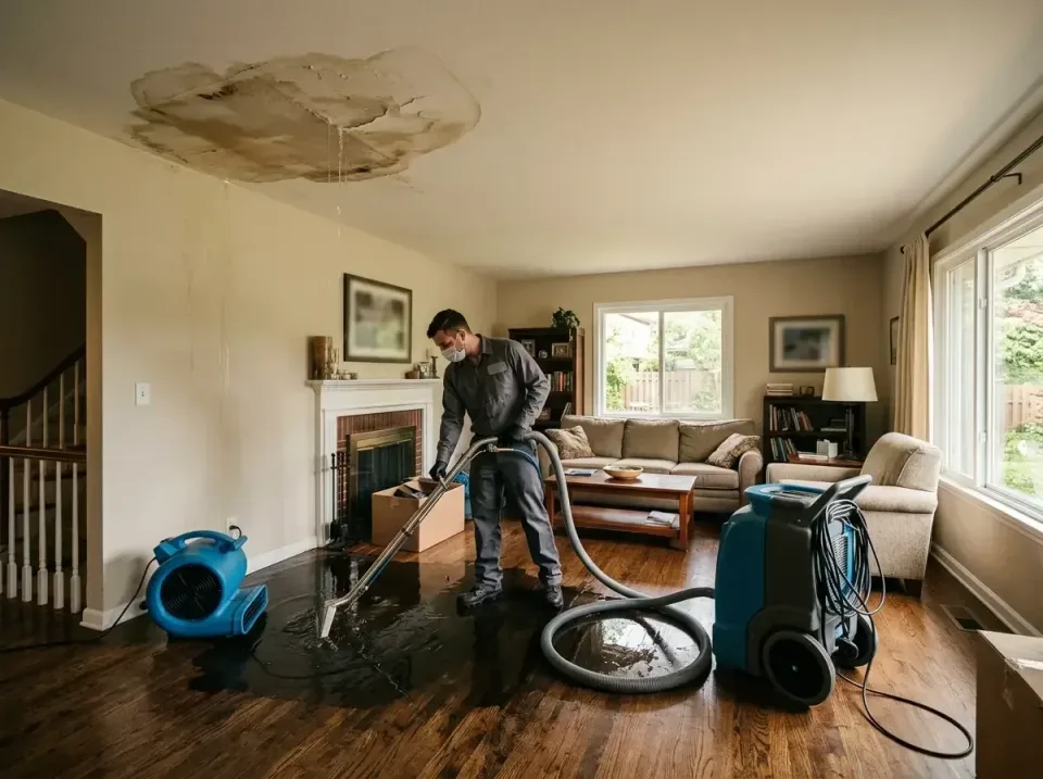 attic-pipe-burst-ceiling-drip-008 — frequently asked questions, Water Damage Restoration & Carpet Care in Waukee, IA